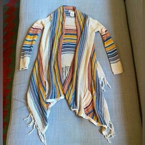 Knit Boho sweater billabong teen size small
